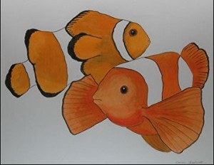 Clown Fish by Louise Audrieth