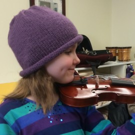 poppy girl violin student
