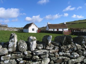 Cregneash Cottages by Jan Chandler